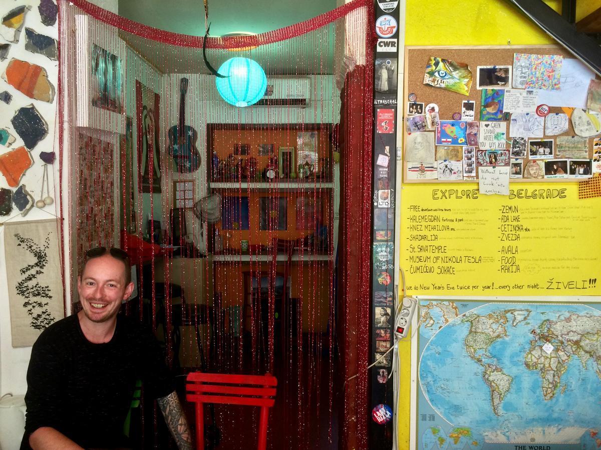 Green Studio Hostel เบลเกรด ภายนอก รูปภาพ